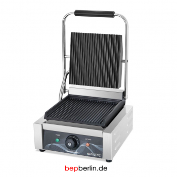 Elektro Kontaktgrill 308x395x210mm, oben & unten gerillt, 1,8kW-230V